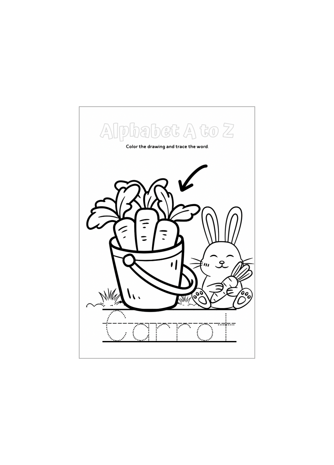 Creative Fun: 8.5x11 Coloring, Tracing Letters, Mazes & Blank Pages for Kids – 60 Pages of Learning & Imagination, Coloring Book