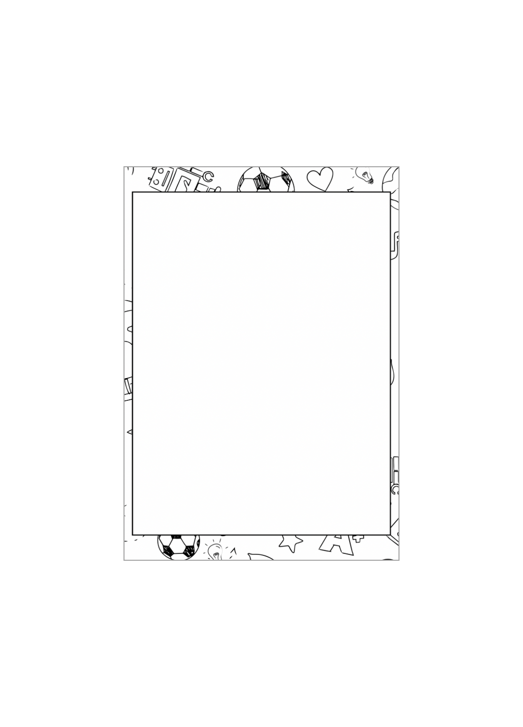 Creative Fun: 8.5x11 Coloring, Tracing Letters, Mazes & Blank Pages for Kids – 60 Pages of Learning & Imagination, Coloring Book