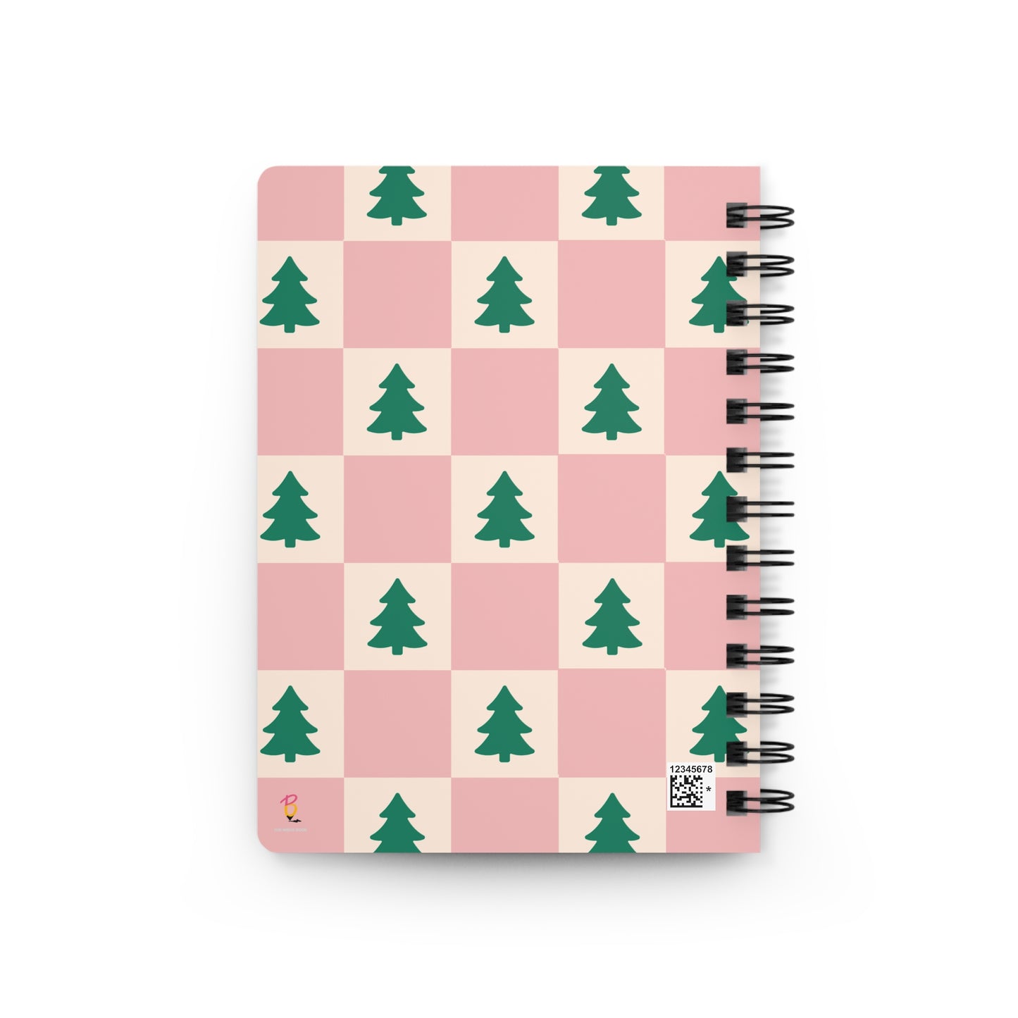 Christmas Tree Spiral Bound Notebok