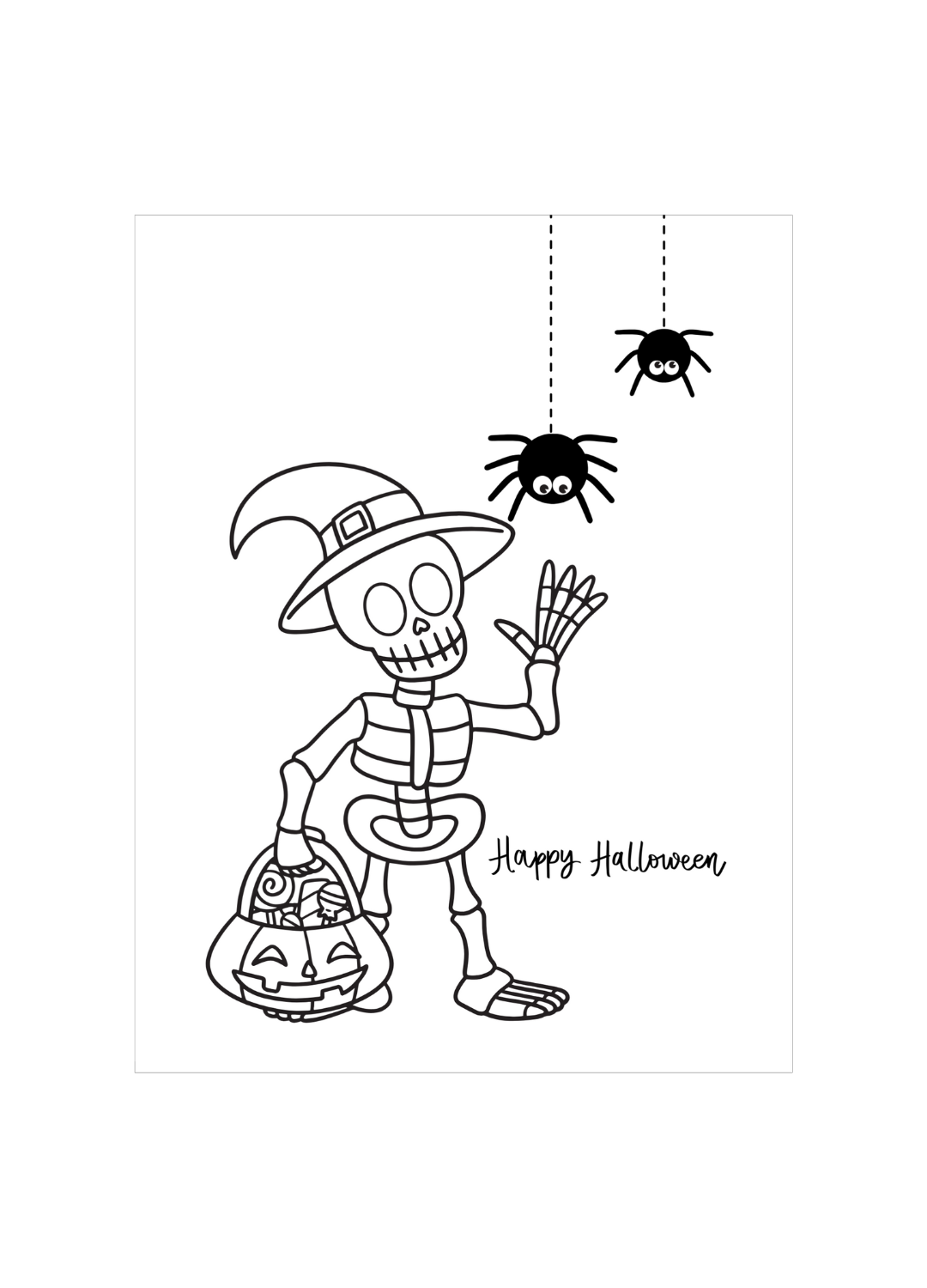 Spooky Adventures: Halloween Coloring Fun for Kids