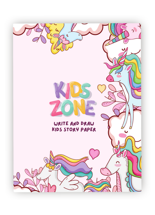 Kids Zone : Write and Draw Storybook Paper : Pony