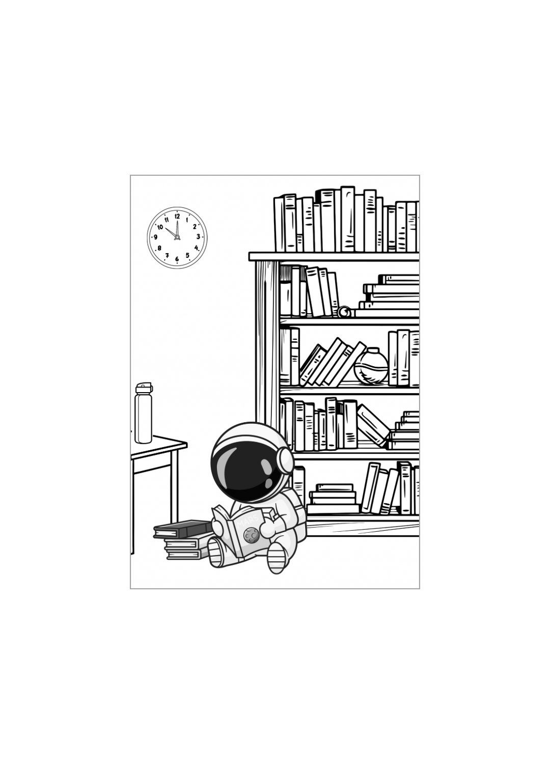 Astronaut Adventures Coloring Book for Kids: Astronauts Playing Sports, Making Music & More | 8.5 x 11 Fun