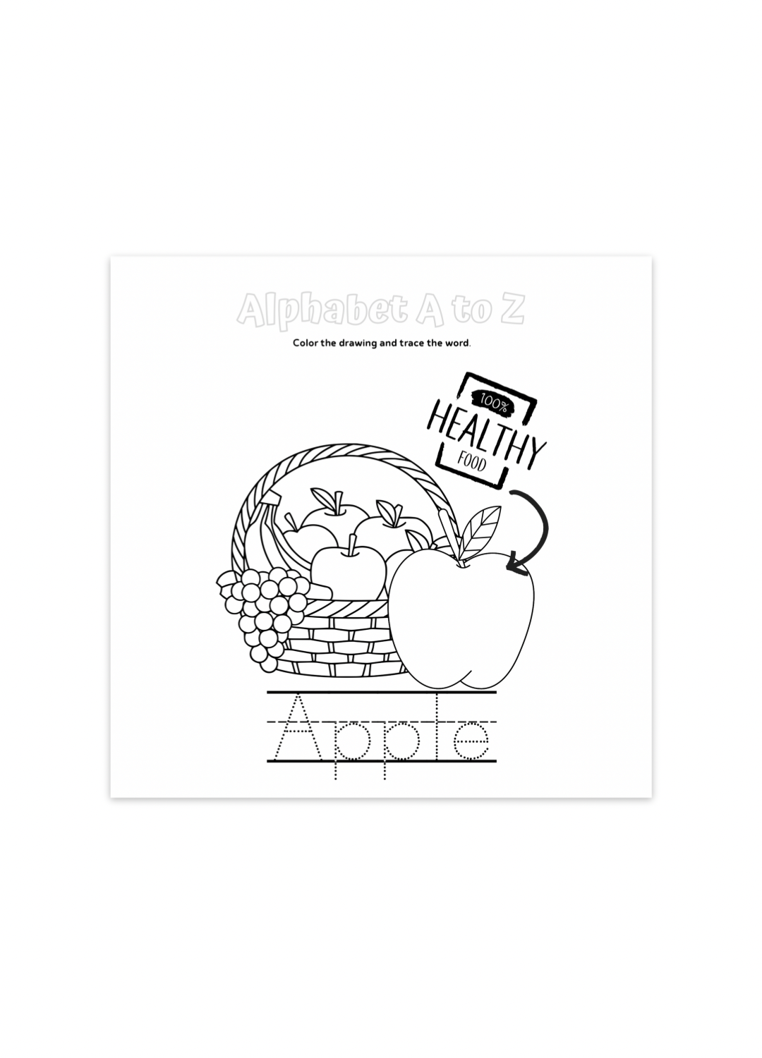 Creative Fun: 8.5x11 Coloring, Tracing Letters, Mazes & Blank Pages for Kids – 60 Pages of Learning & Imagination, Coloring Book