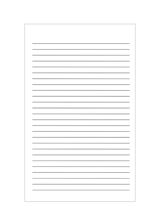 Abstract Art - Paperback 100 Page Lined Notebook, Sized at 5x8