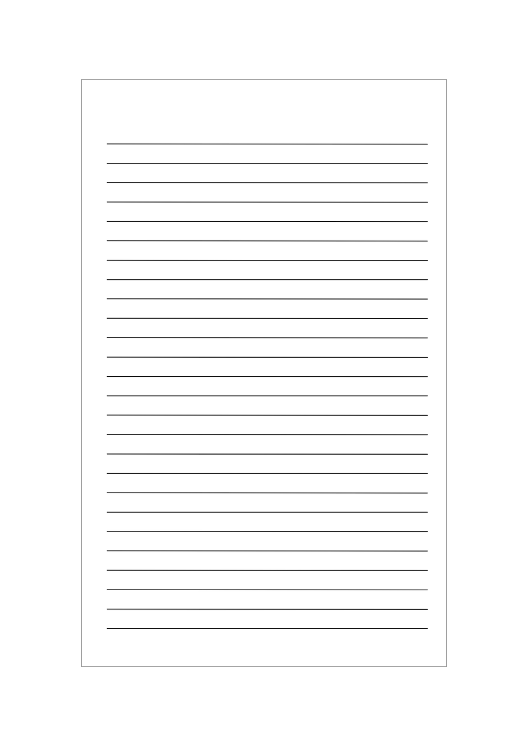 Hockey Players Theme - Paperback 100 Page Lined Notebook, Sized at 5x8